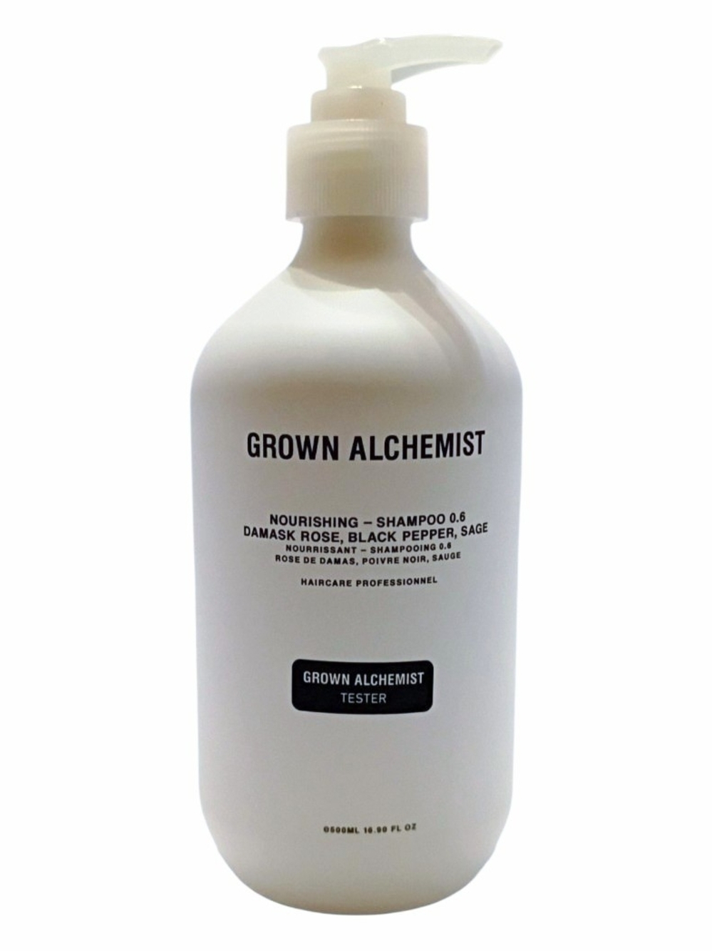 Grown Alchemist Nourishing Shampoo 0.6 Damask Rose Black Pepper Sage 16.9oz